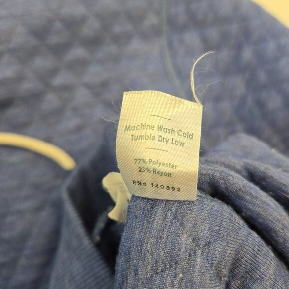 Marine Layer Quilted Hoodie with Kangaroo Pocket Size Medium - Picture 6 of 8